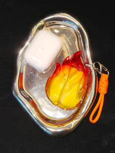 Nihao Flame Design pour /Pro <span class=keywords><strong>2</strong></span> Case |   Couverture protectrice en résine transparente à dégradé 3D, peinture UV, décoration, vente au détail - Product Image 2