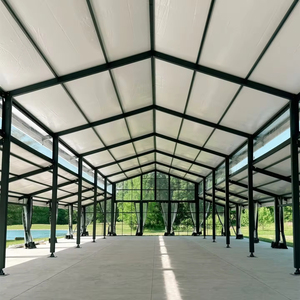 Abri en PVC noir pour 500 personnes, structure à travée libre, type <span class=keywords><strong>Orangerie</strong></span>, Conservatoire, Atrium, Tentes pour Mariages et Expositions, Imperméable - Product Image 5
