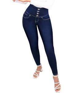 <span class=keywords><strong>Jeans</strong></span> sculptants push-up pour femmes, style colombien vintage, legging très élastique - Product Image 6