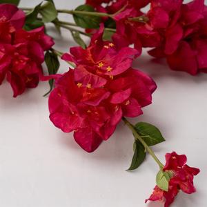 Buganvillas artificiales hechas a mano de 105cm, tela Floral de 4 puntas, hogar, boda, Día de la madre, Pascua, Navidad, Año Nuevo, graduación - Product Image 6