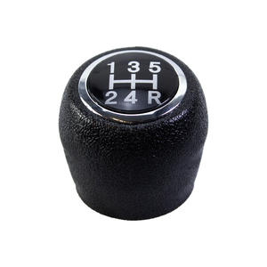 Pommeau de levier de vitesse manuel noir pour Fiat Peugeot Citroën 5 vitesses, ergonomique, en plastique - Product Image 5
