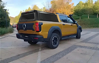 Caisse de chargement arrière 4x4 en alliage d'aluminium durable, étanche, avec verrouillage, style sport, installation sans perçage pour GWM CANNON ALPHA PHEV