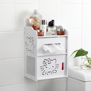 Portarotolo da Parete di Alta Qualità <span class=keywords><strong>per</strong></span> Bagno, Scatola Creativa <span class=keywords><strong>per</strong></span> Carta Igienica - Product Image 1