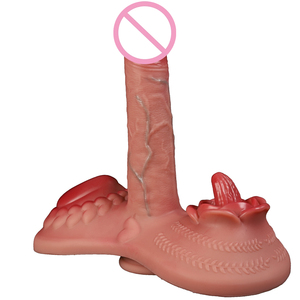 Vibromasseur électrique télécommandé avec fonctions <span class=keywords><strong>de</strong></span> poussée <span class=keywords><strong>et</strong></span> <span class=keywords><strong>de</strong></span> vibration, Godemiché pour point G <span class=keywords><strong>et</strong></span> vagin avec ventouse, Jouets sexuels pour adultes - Product Image 6