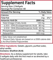 Capsule de gelée molle d'huile de krill à l'astaxanthine, oméga 3 EPA DHA de qualité alimentaire pour adultes