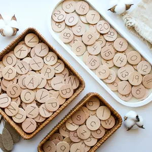 Количество монет научиться считать Количество магнитов подсчет Монтессори дома школы деревянные магнитные номера