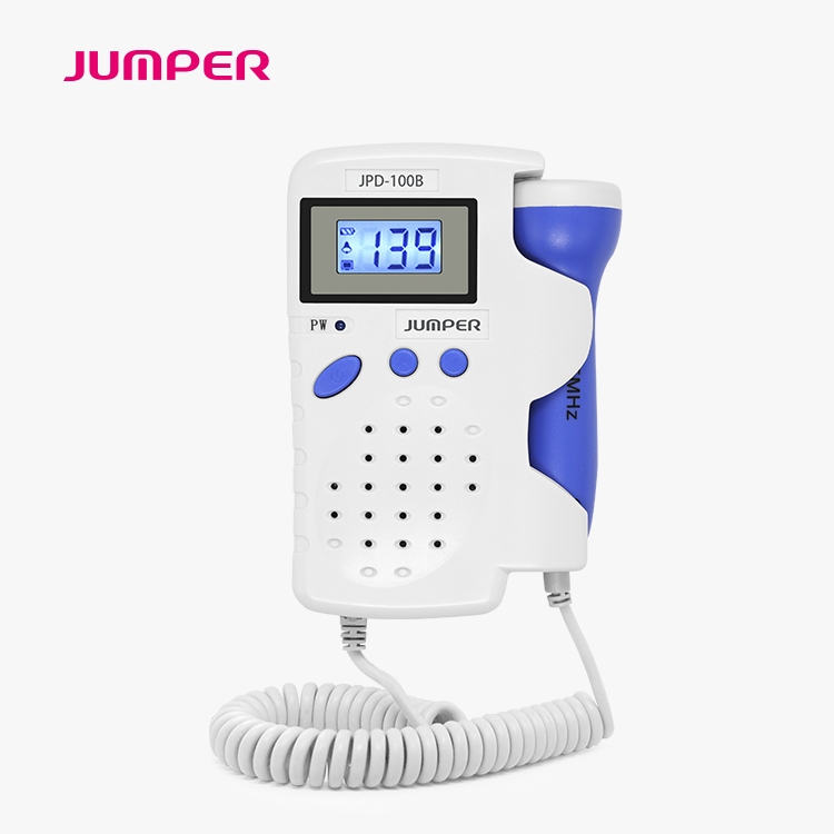 JPD-100B detector de batimento cardíaco portátil Doppler para bebês fetal para uso hospitalar