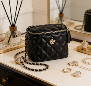 Nuevo Bolso Bandolera de PU con Diseño de Jardín Secreto, Camelia y Cuadros de Diamantes, con Cadena, Tipo Caja, Mini Bolso de Hombro Cruzado para <span class=keywords><strong>Mujer</strong></span>, Cierre de Cremallera, Colección Otoño - Product Image 2