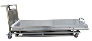 THR-153E ผลิตภัณฑ์เครื่องถ่ายโลงศพ รถเข็นยกตัวถังไฮดรอลิก เปลหามขนส่งโลงศพ - Product Image 3