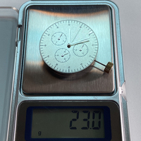 Mouvement de montre mécanique Premium Dand 4130, 28800 BPH, remontage bidirectionnel, ressort à spirale bleu, mouvement de montre résistant aux chocs