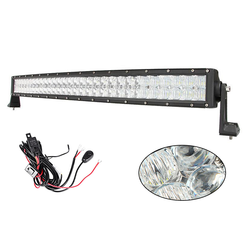 LG-D180C-5D 32 дюйма 180 Вт 32 дюйма изогнутая внедорожная панель 5D светодиодные внедорожные фонари