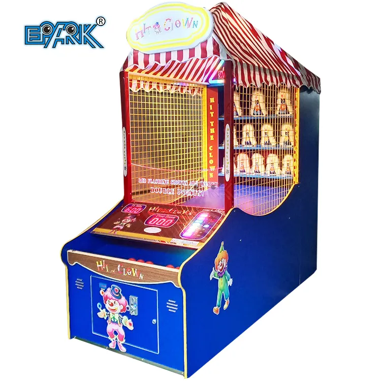 Coin Operated Game Machine Throwing Ball Carnival Lottery Machine For Sale