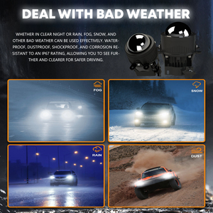 Đèn sương mù chiếu sáng đa năng GOODZOOM 3.0 inch, thấu kính Projector ba màu, đèn Bi LED, đèn sương mù ba màu 24V cho ô tô - Product Image 4