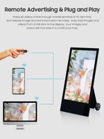 Layar Iklan Luar Ruangan 43'' Beroda, Menarik Perhatian, Tampilan Jelas