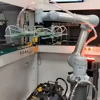 Robot collaboratif antistatique ESD 16 kg 2000 mm 0,05 mm IP65 Moteur PLC 6 degrés de liberté Électronique Assemblage 3C Cobot OEM CE