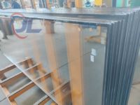 Verre architectural de 10 mm de taille personnalisée approuvé TUV pour les cloisons de sécurité