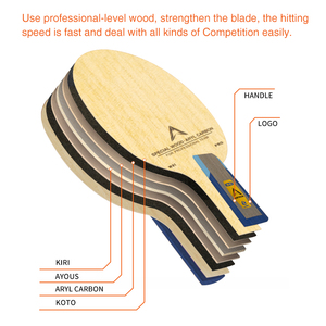 Loki 2024 Bao Bì Nâng Cấp W81 Bên Ngoài Bóng Bàn Lưỡi Ping Pong Lưỡi Vợt Cho Chuyên Nghiệp Cạnh Tranh - Product Image 4