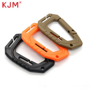 Có Thể Điều Chỉnh 25Mm 1 Inch Chiến Thuật D Vòng Carabiner Nhiệm Vụ Nặng Nề Nhựa Khóa Di Động Leo Núi Móc Cho Ba Lô Vành Đai Tải - Product Image 1