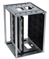 Support de stockage de cartes de circuits imprimés antistatique ESD SMT 535*460*570mm, support de stockage de cartes de circuits imprimés réglable