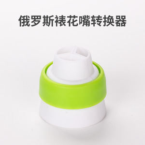 Three Color Converter Piping Tip Adapter Round Coupler For <b>Cake</b> <b>Decorating</b> <b>Supplies</b> - Product Image 3