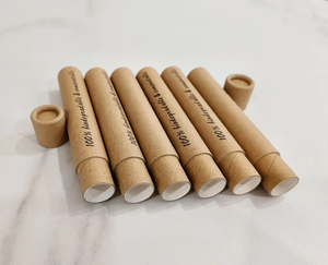 Emballage de cosmétiques en tube de papier cylindrique de haute qualité, fin, recyclable, biodégradable et écologique, pour bâtonnets d'encens et produits de dissipation - Product Image 2