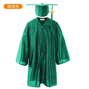 Robe de graduation noire pour enfants avec toque pour maternelle et primaire, idéale pour séance photo 2026 - Product Image 2