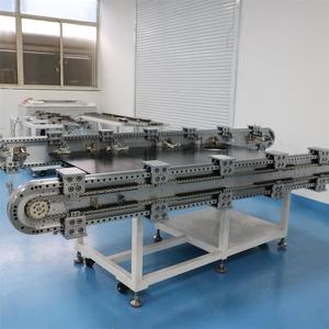 Automatisch compact verticaal circulair geleiderailsysteem met servomotor voor ruimtebesparende verpakkings- en assemblagelijnen - Product Image 6