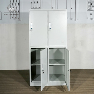 Casier de vestiaire en acier à 4 portes pour auberge de jeunesse, armoire de rangement métallique pour salle de sport, casier pour personnel à <span class=keywords><strong>vendre</strong></span> - Product Image 5