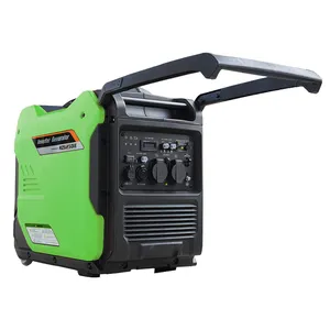 R6250IE 5KVA 110V 60HZ 5kw 220V 50HZ electric start portable silent type inverter gasoline generator from RV