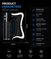 Chauffage électrique Fascia Massager Corps Grattage Microcourant Vibration Muscle Relaxation Corps Levage Guasha Couteau De Massage