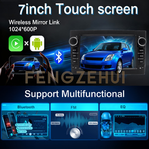 Autoradio MP5 HD da 7 Pollici per Opel Vivaro/<span class=keywords><strong>Corsa</strong></span>/Zafira/Antara 2.0D 2005-2011, Carplay Universale, Lettore DVD 32GB/64GB AHD - Product Image 4