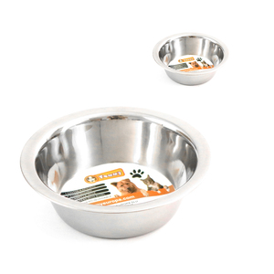 Gamelle pour chien en acier inoxydable massif antidérapante 17CM, portable, surélevée, pour voyage et extérieur - Product Image 5