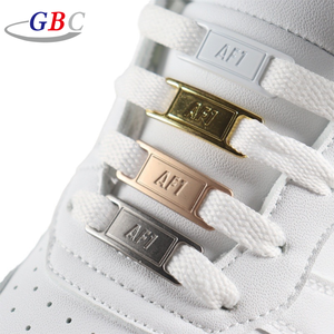 Hebillas de Metal Personalizadas con Logotipo Grabado para Zapatillas <span class=keywords><strong>AF1</strong></span>, Decoración Unisex Resistente al Deslustre - Product Image 1