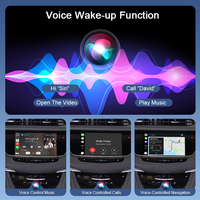 CarPlay sans fil portable Cadillac XT5 2016-2019 SRX XTS CTS ATS 8'' HMI 2.0 Android Auto Mirror Link AirPlay Caméra de recul