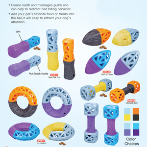 เครื่องให้อาหารสุนัขของเล่นสัตว์เลี้ยงแบบมีเสียงร้องได้ทำจาก TPR - Product Image 2