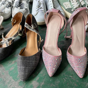 Sandalias de Tacón Bajo Elegantes de Verano para Mujer, de Charol, con Punta Abierta, Tiras Decoradas con Pedrería, Tallas 35-41 - Product Image 5