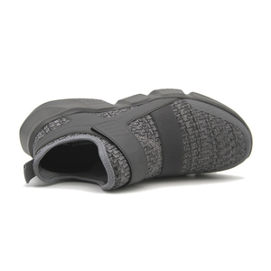 Zapatillas Deportivas de Moda 2026 con Cierre de Velcro, Parte Superior Tejida, <span class=keywords><strong>Sin</strong></span> <span class=keywords><strong>Cordones</strong></span> para <span class=keywords><strong>Hombre</strong></span> - Product Image 4