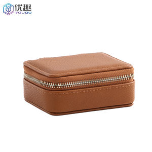 Aangepaste Pu Lederen Mini Reis Rits Pil Organizer Case Modieuze 7 Dagen Wekelijkse Pillendoos - Product Image 4