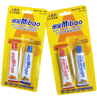 MIBAO AB Colle Epoxy Colle Mibao Forte AB Colle Collant Métal Coulée Fissure Agent De Réparation Mastic Élément Électronique Haute Efficacité