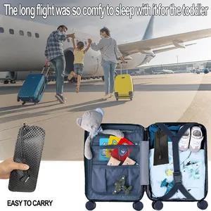 High Quality Portable Travel Foot Rest Hammock For Flights Travel Cot Essentials Accessories Airplane Footrest For Kids