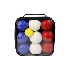 Boules de pétanque en cuir PU souple ZQURE 75 mm pour les sports et jeux en intérieur et en extérieur - Product Image 2