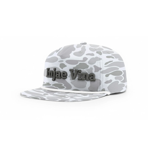 High Quality Unstructured 5 Panel Snapback <b>Hat</b> <b>Flat</b> Brim Embroidered Logo Digital Printing Camouflage Sport Rope <b>Cap</b> For Hunting - Product Image 4