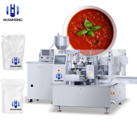 Machine d'emballage automatique de sachets avec alimentateur rotatif pour le remplissage d'aliments et de produits chimiques, emballage motorisé à grande vitesse