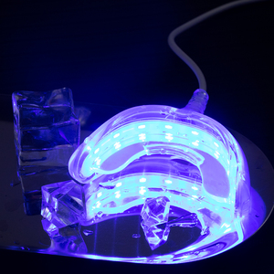 Bộ Dụng Cụ Làm Trắng Răng Tại Nhà-Điều Trị Ánh Sáng LED 16 Phút Với Cáp Bộ Chuyển Đổi USB Apple iPhone Android-Được CE Phê Duyệt - Product Image 4