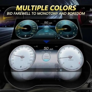 หน้าจอแสดงผลดิจิตอล LCD สำหรับชุดหน้าปัดเรือนไมล์ในรถยนต์เบนซ์ C GLC W205 X253 GT AMG ปี 2015-2020 รุ่นตกแต่งภายใน - Product Image 4