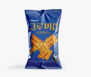 Groovy Chip Sabor Queso Nacho, Crujiente Multigrano con Base de Maíz Integral, Condimento Rico en Queso, Bocadillo Sabroso y Crujiente para el Día a Día - Product Image 1