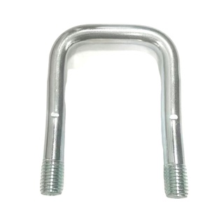 Truck Fastener Parts Lashing Ring Zinc-Plated Bend <b>U</b> Bolts Pipe <b>Clamp</b> and Bracket - Product Image 1