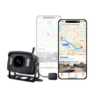 Universal 4G GPS 720P 1080P HD IP68 LED impermeable cámara de respaldo inverso con visión nocturna asistencia de estacionamiento coche ayuda de marcha atrás