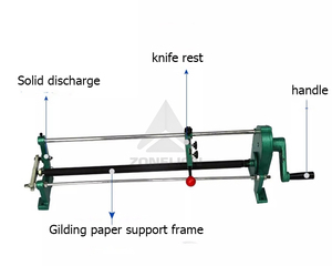 Machine de découpe manuelle Roll Foil Cutter Hot Stamping Foil Cutter - Product Image 6
