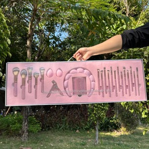 Sang Trọng Công Cụ Làm Đẹp Chuyên Nghiệp Trang Điểm Bàn Chải Thiết Lập Kim Cương Xử Lý Mỹ Phẩm Bàn Chải Make Up Công Cụ Món Quà Thiết Lập Cho Phụ Nữ Phụ Nữ Cô Gái - Product Image 2